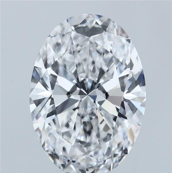 3.58 ct. oval Lab Grown Diamond front image