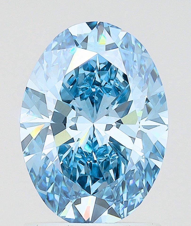 1.65 ct. oval Lab Grown Diamond front image