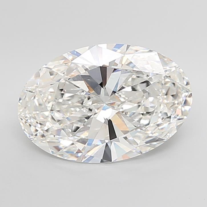 6.83 ct. oval Lab Grown Diamond front image