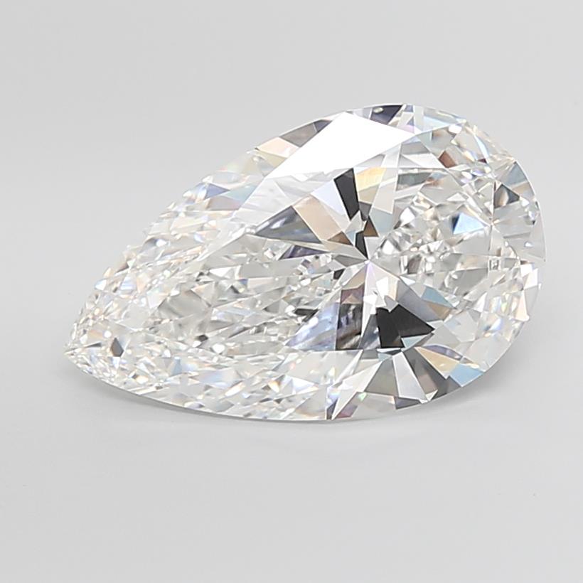 9.65 ct. pear Lab Grown Diamond front image