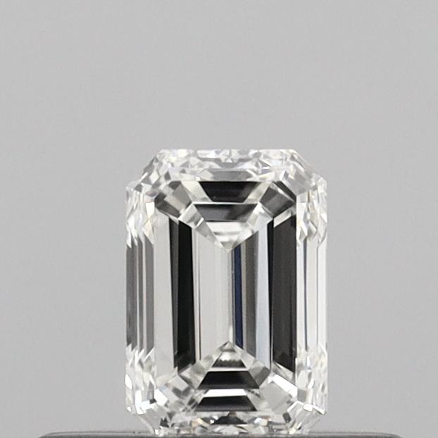 Actual 0.31 carat H Emerald lab-grown diamond