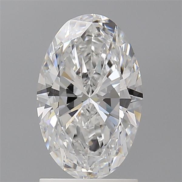 1.59 ct. oval Lab Grown Diamond front image