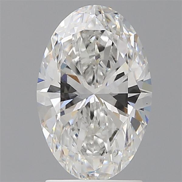 2.09 ct. oval Lab Grown Diamond front image