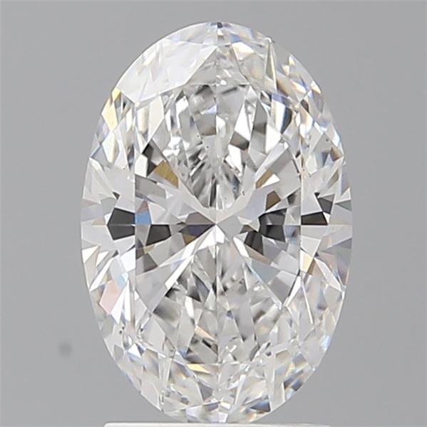 2.09 ct. oval Lab Grown Diamond front image