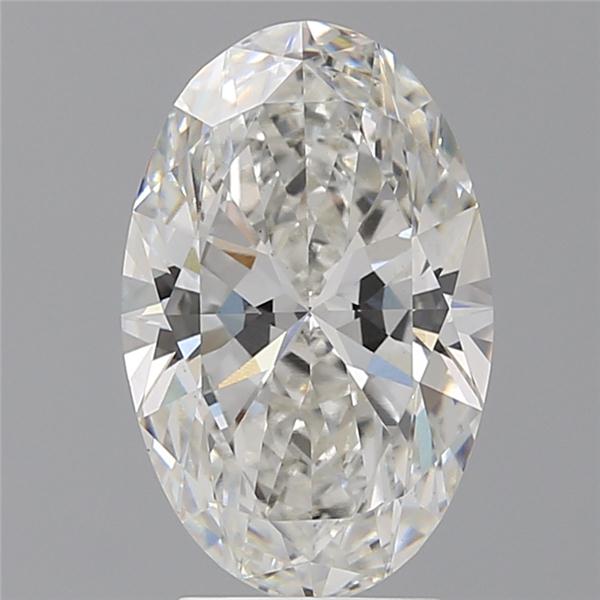 3.55 ct. oval Lab Grown Diamond front image