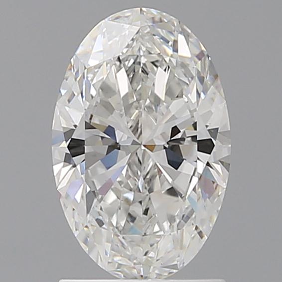 1.57 ct. oval Lab Grown Diamond front image