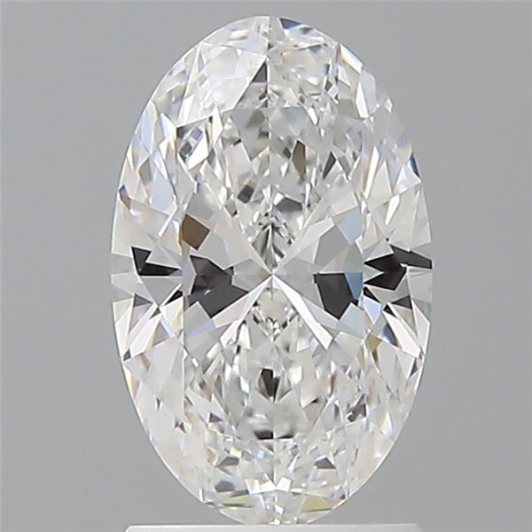 1.59 ct. oval Lab Grown Diamond front image