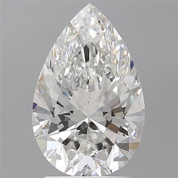 2.60 ct. pear Lab Grown Diamond front image