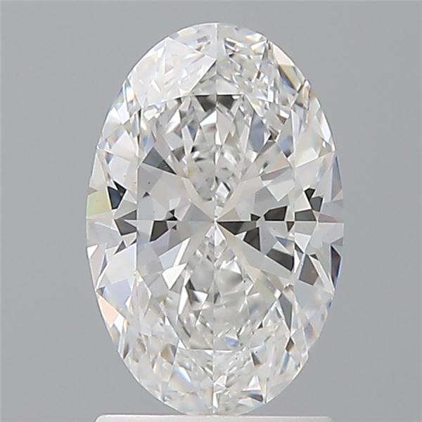 1.60 ct. oval Lab Grown Diamond front image