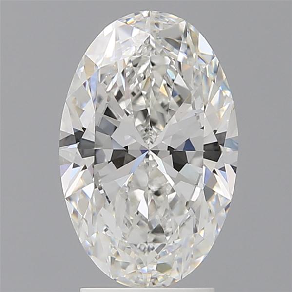 3.02 ct. oval Lab Grown Diamond front image