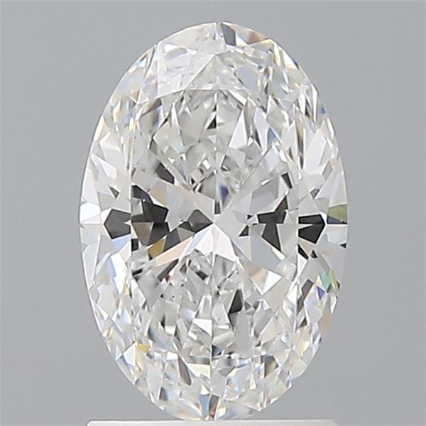 1.56 ct. oval Lab Grown Diamond front image