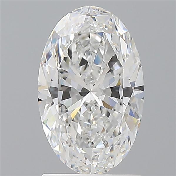 1.59 ct. oval Lab Grown Diamond front image