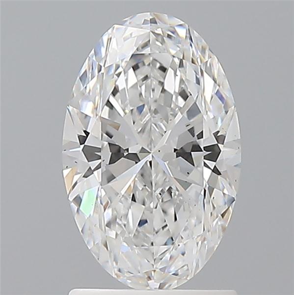 1.59 ct. oval Lab Grown Diamond front image