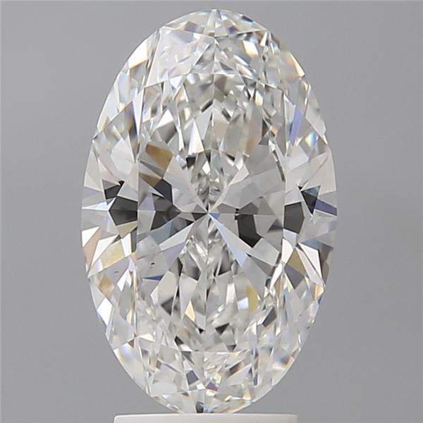 3.58 ct. oval Lab Grown Diamond front image