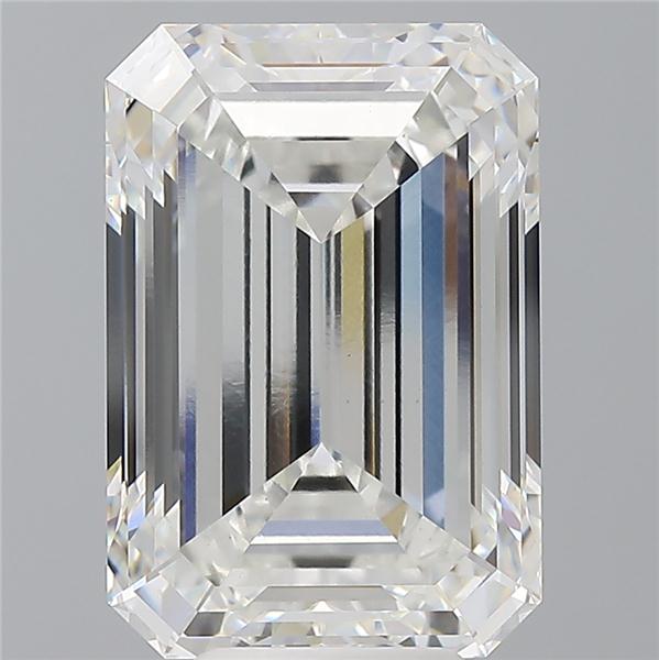 7.60 ct. emerald Lab Grown Diamond front image
