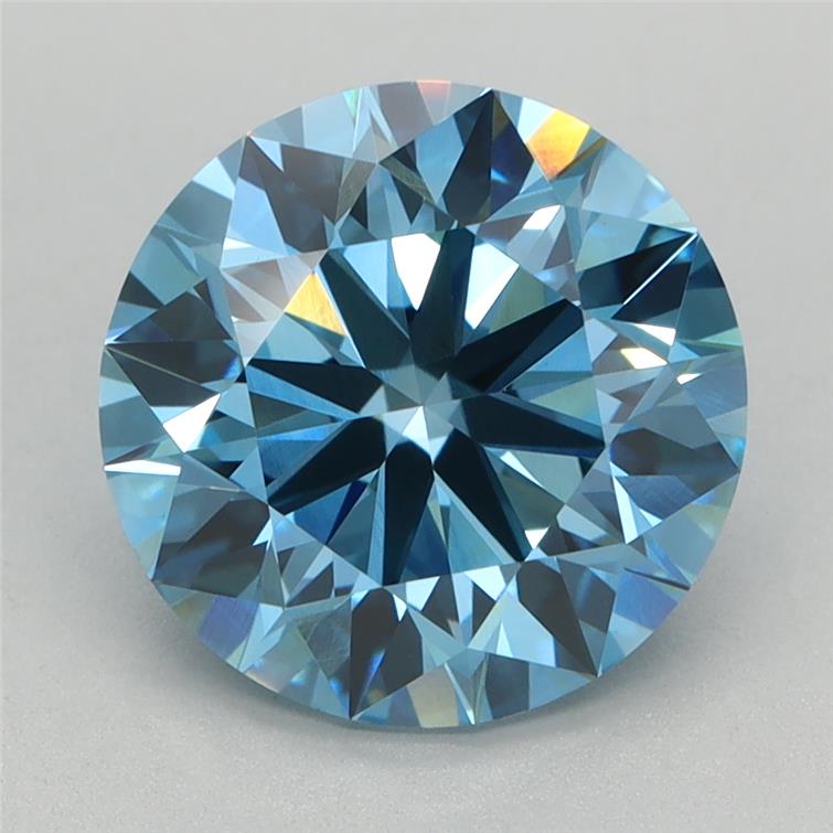 2.67 ct. round Lab Grown Diamond front image