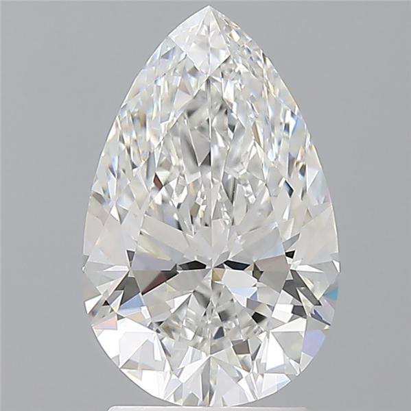 2.55 ct. pear Lab Grown Diamond front image