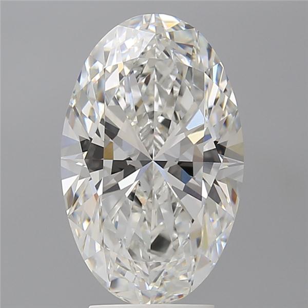 4.02 ct. oval Lab Grown Diamond front image