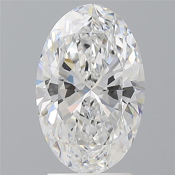 2.53 ct. oval Lab Grown Diamond front image