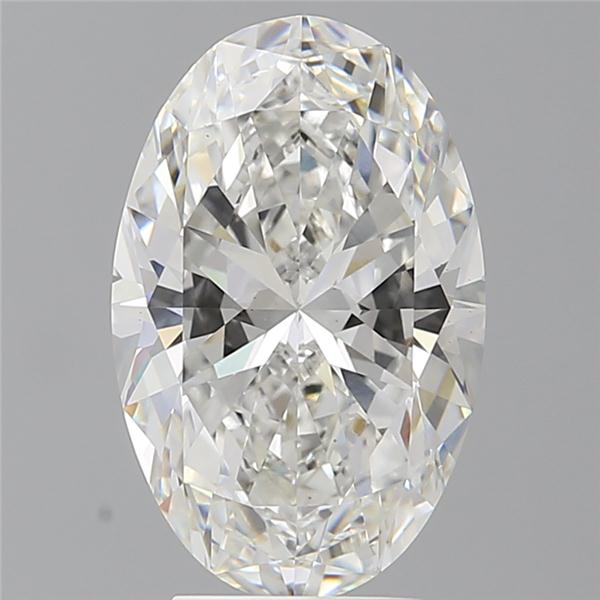 4.51 ct. oval Lab Grown Diamond front image