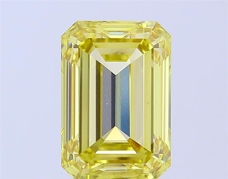5.06 ct. emerald Lab Grown Diamond front image