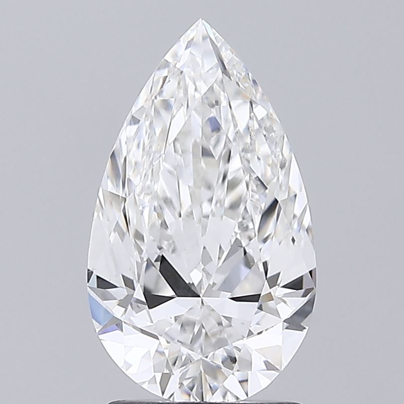 2.01 carat e VS1 EX Cut IGI pear diamond