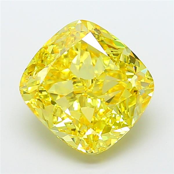 8.21 ct. cushion Lab Grown Diamond front image