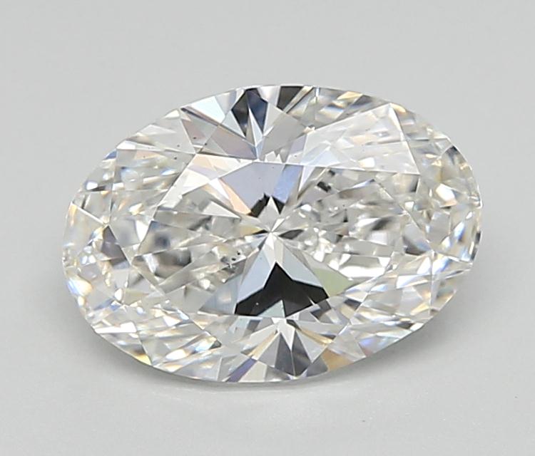 2.05 ct. oval Lab Grown Diamond front image
