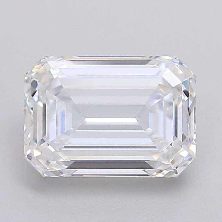 3.05 ct. emerald Lab Grown Diamond front image