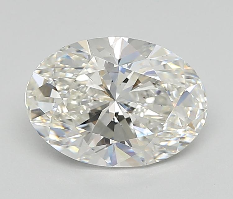 2.02 ct. oval Lab Grown Diamond front image
