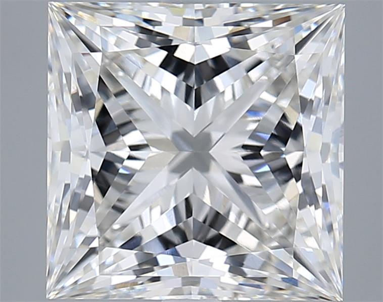 5.02 ct. princess Lab Grown Diamond front image