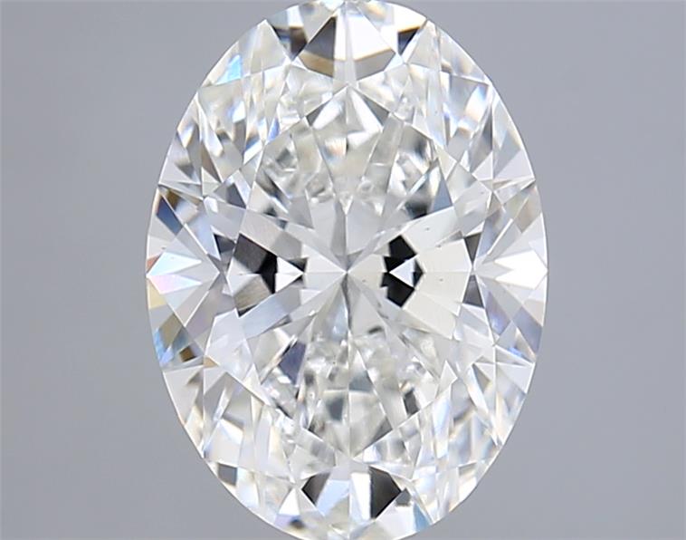 2.56 ct. oval Lab Grown Diamond front image