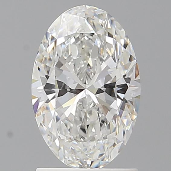 1.56 ct. oval Lab Grown Diamond front image