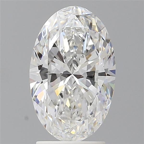 2.53 ct. oval Lab Grown Diamond front image