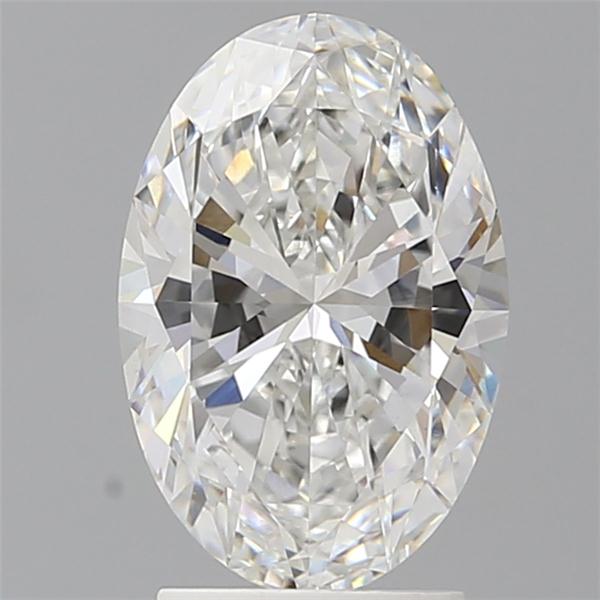 2.59 ct. oval Lab Grown Diamond front image
