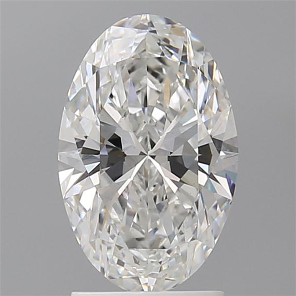 2.08 ct. oval Lab Grown Diamond front image