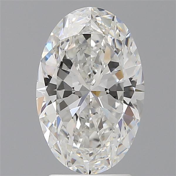 2.51 ct. oval Lab Grown Diamond front image