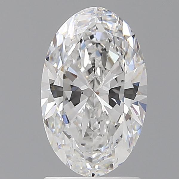 1.59 ct. oval Lab Grown Diamond front image