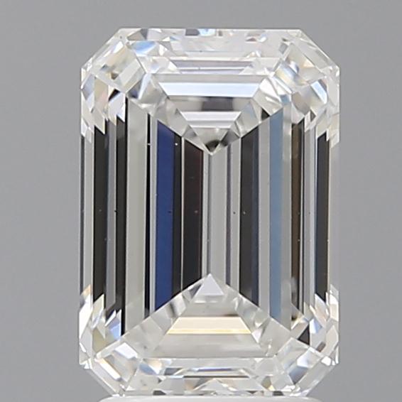 2.54 ct. emerald Lab Grown Diamond front image