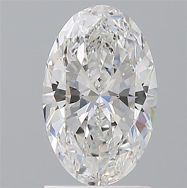 1.59 ct. oval Lab Grown Diamond front image