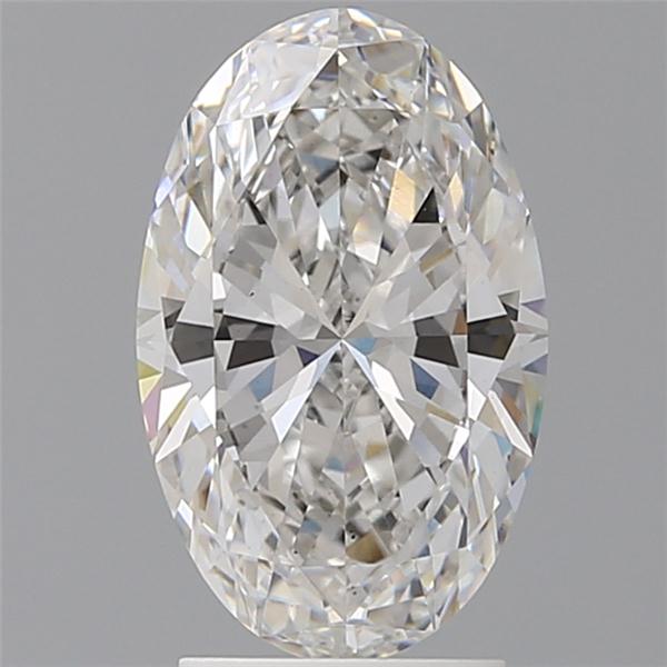 2.57 ct. oval Lab Grown Diamond front image