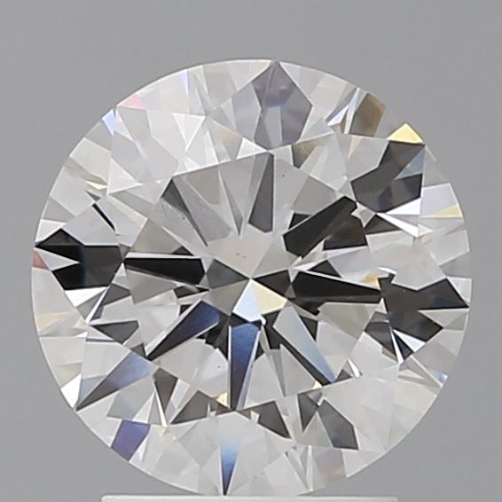 2.56 ct. round Lab Grown Diamond front image