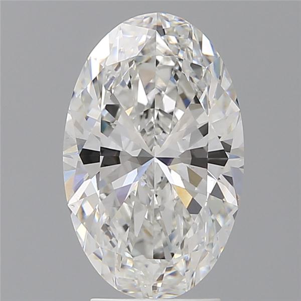 3.55 ct. oval Lab Grown Diamond front image