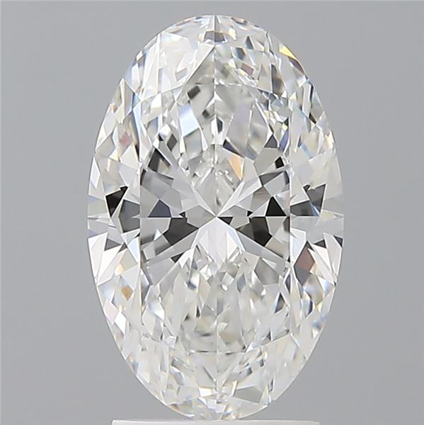 2.51 ct. oval Lab Grown Diamond front image