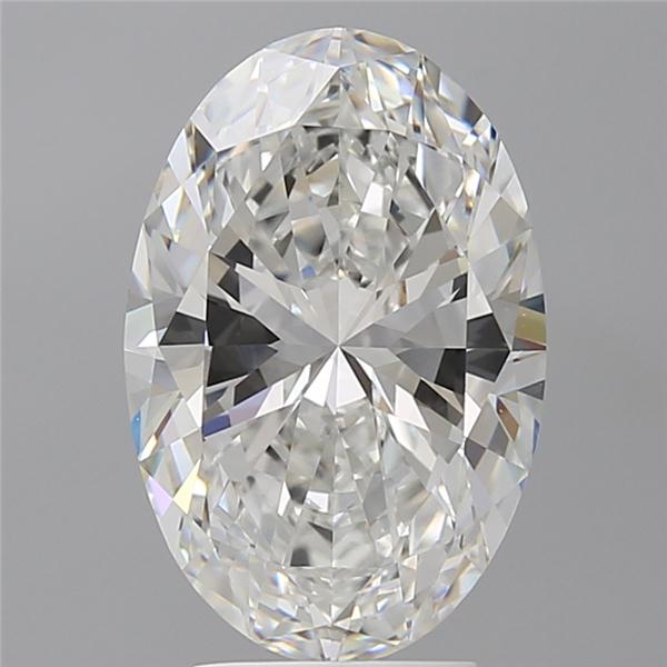 4.02 ct. oval Lab Grown Diamond front image