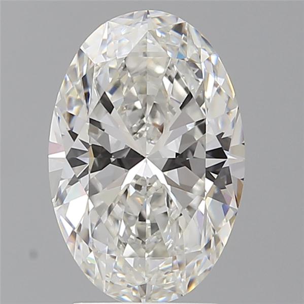 3.10 ct. oval Lab Grown Diamond front image