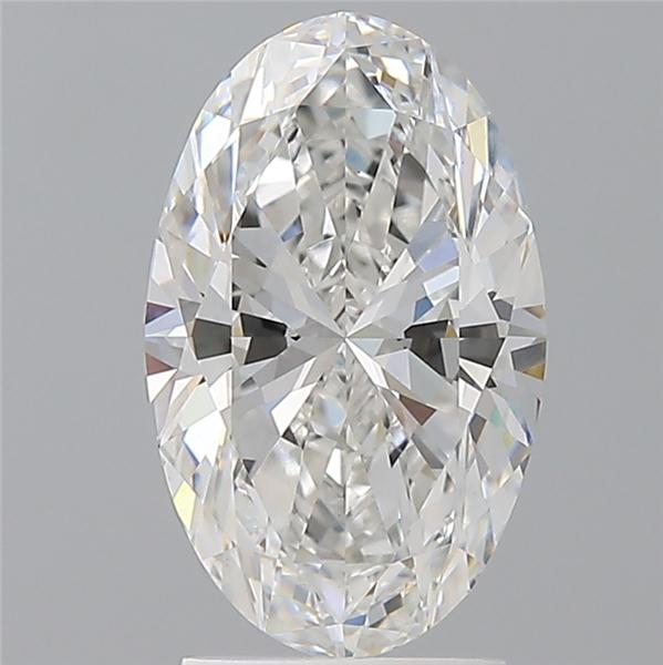 2.59 ct. oval Lab Grown Diamond front image