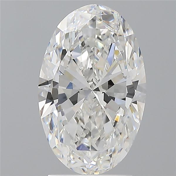 2.59 ct. oval Lab Grown Diamond front image