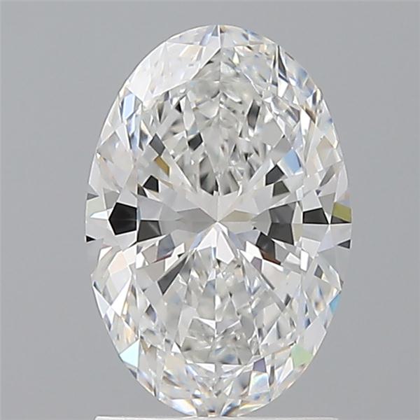 1.59 ct. oval Lab Grown Diamond front image