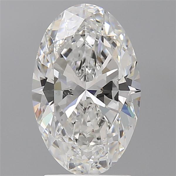 2.55 ct. oval Lab Grown Diamond front image